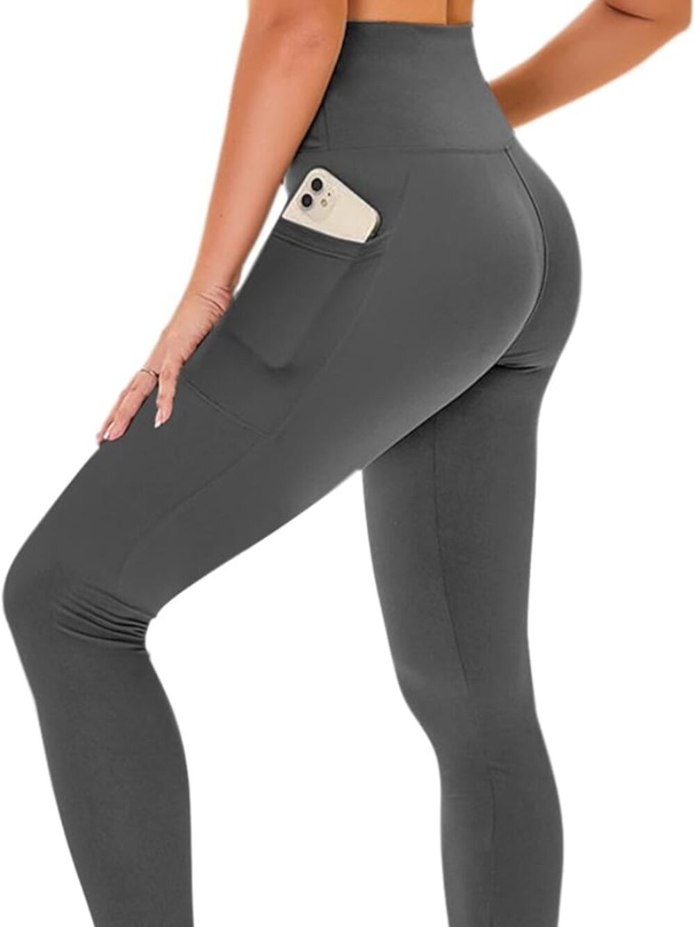 NWOT Grey High Waisted Leggings